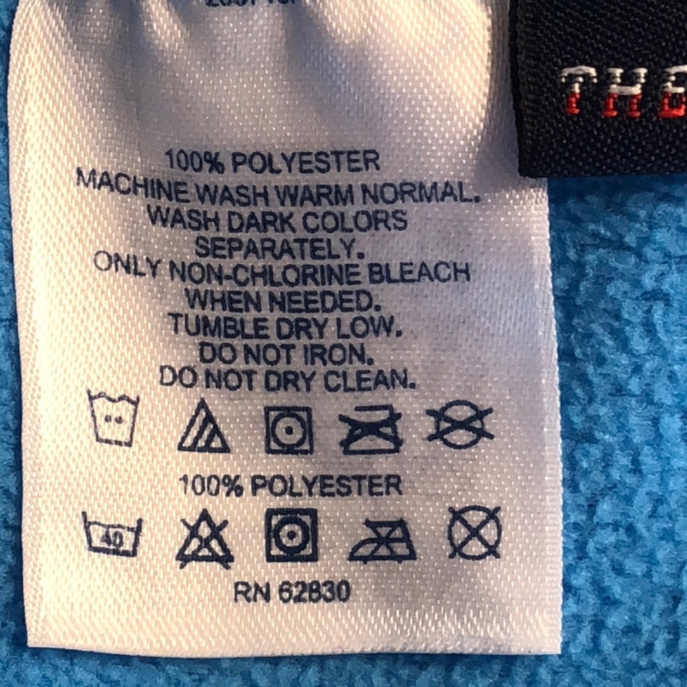 Lands End Fleece Long Sleeve Quarter Zip Pullover - Picture 4 of 4